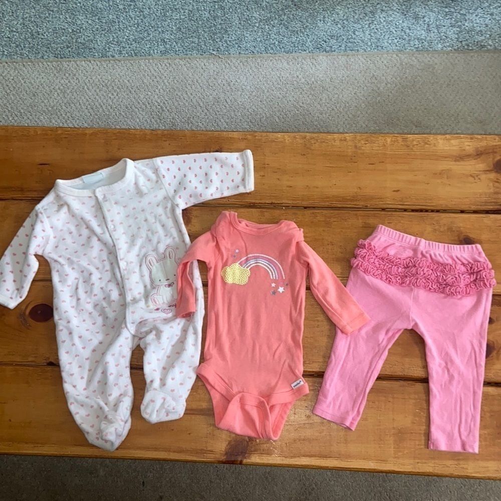 🎸Falls Creek/Bon Bebe/Gerber Sz 3M Bundle